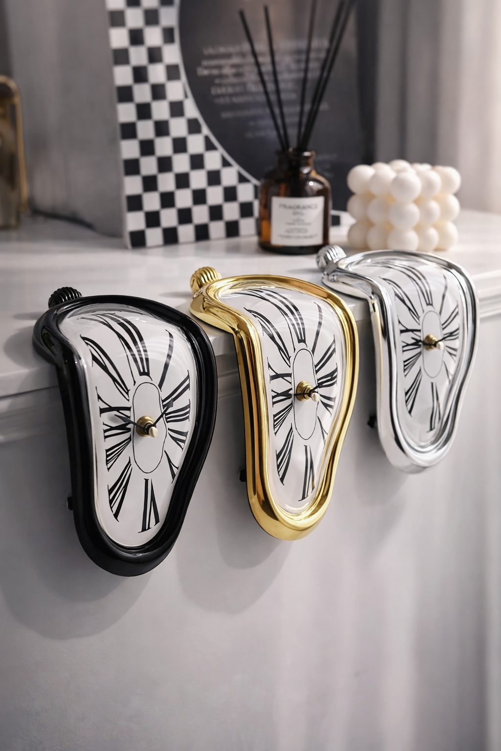 Surreal Melting Clock