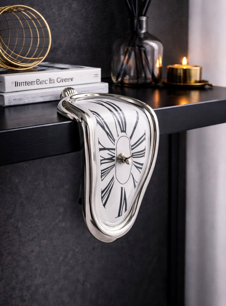 Surreal Melting Clock