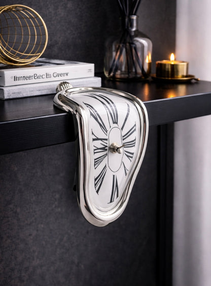Surreal Melting Clock