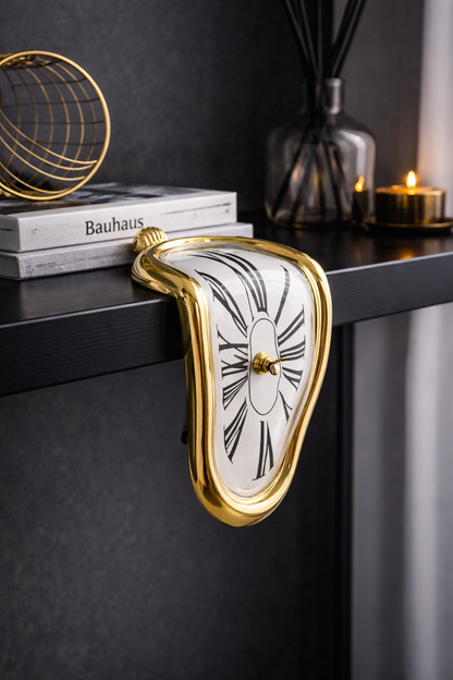 Surreal Melting Clock